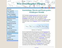Tablet Screenshot of ornithopter.de